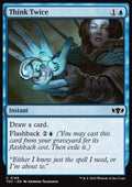 Think Twice - Commander: Tarkir: Dragonstorm (Common) [TDC-168] - JotaCards - Tu Tienda de TCG