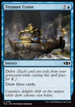 Treasure Cruise - Commander: Tarkir: Dragonstorm (Common) [TDC-169] - JotaCards - Tu Tienda de TCG