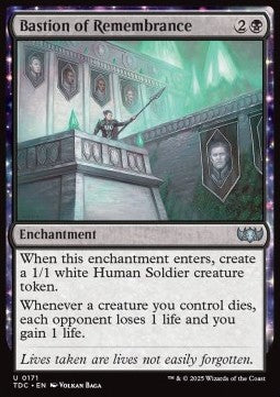 Bastion of Remembrance - Commander: Tarkir: Dragonstorm (Uncommon) [TDC-171] - JotaCards - Tu Tienda de TCG