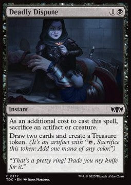 Deadly Dispute - Commander: Tarkir: Dragonstorm (Common) [TDC-177] - JotaCards - Tu Tienda de TCG