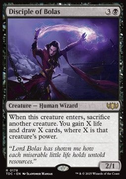 Disciple of Bolas - Commander: Tarkir: Dragonstorm (Rare) [TDC-178] - JotaCards - Tu Tienda de TCG