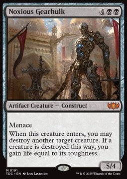 Noxious Gearhulk - Commander: Tarkir: Dragonstorm (Mythic) [TDC-191] - JotaCards - Tu Tienda de TCG
