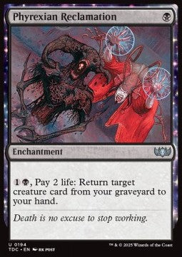 Phyrexian Reclamation - Commander: Tarkir: Dragonstorm (Uncommon) [TDC-194] - JotaCards - Tu Tienda de TCG