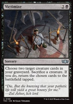 Victimize - Commander: Tarkir: Dragonstorm (Uncommon) [TDC-198] - JotaCards - Tu Tienda de TCG