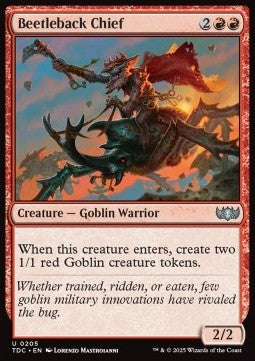 Beetleback Chief - Commander: Tarkir: Dragonstorm (Uncommon) [TDC-205] - JotaCards - Tu Tienda de TCG