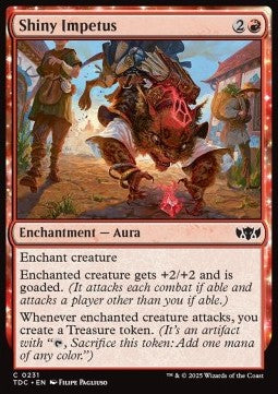 Shiny Impetus - Commander: Tarkir: Dragonstorm (Common) [TDC-231] - JotaCards - Tu Tienda de TCG