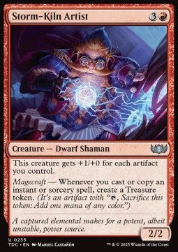 Storm-Kiln Artist - Commander: Tarkir: Dragonstorm (Uncommon) [TDC-235] - JotaCards - Tu Tienda de TCG