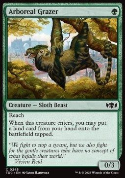 Arboreal Grazer - Commander: Tarkir: Dragonstorm (Common) [TDC-245] - JotaCards - Tu Tienda de TCG