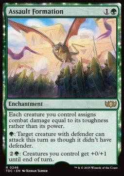 Assault Formation - Commander: Tarkir: Dragonstorm (Rare) [TDC-246] - JotaCards - Tu Tienda de TCG