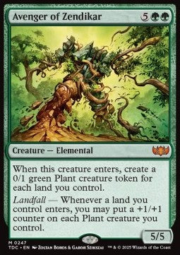 Avenger of Zendikar - Commander: Tarkir: Dragonstorm (Mythic) [TDC-247] - JotaCards - Tu Tienda de TCG