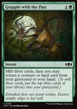 Grapple with the Past - Commander: Tarkir: Dragonstorm (Common) [TDC-257] - JotaCards - Tu Tienda de TCG