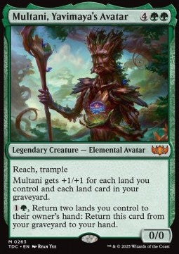 Multani, Yavimaya's Avatar - Commander: Tarkir: Dragonstorm (Mythic) [TDC-263] - JotaCards - Tu Tienda de TCG