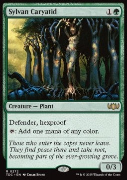 Sylvan Caryatid - Commander: Tarkir: Dragonstorm (Rare) [TDC-272] - JotaCards - Tu Tienda de TCG