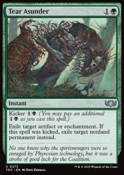 Tear Asunder - Commander: Tarkir: Dragonstorm (Uncommon) [TDC-273] - JotaCards - Tu Tienda de TCG