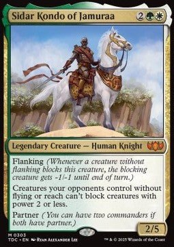 Sidar Kondo of Jamuraa - Commander: Tarkir: Dragonstorm (Mythic) [TDC-303] - JotaCards - Tu Tienda de TCG