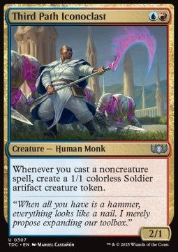 Third Path Iconoclast - Commander: Tarkir: Dragonstorm (Uncommon) [TDC-307] - JotaCards - Tu Tienda de TCG