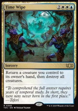 Time Wipe - Commander: Tarkir: Dragonstorm (Rare) [TDC-308] - JotaCards - Tu Tienda de TCG