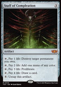 Staff of Compleation - Commander: Tarkir: Dragonstorm (Mythic) [TDC-326] - JotaCards - Tu Tienda de TCG
