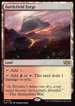 Battlefield Forge - Commander: Tarkir: Dragonstorm (Rare) [TDC-340] - JotaCards - Tu Tienda de TCG