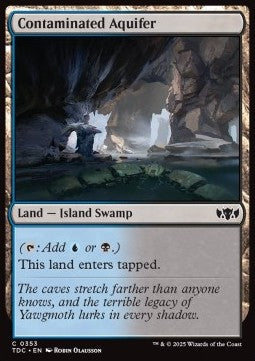 Contaminated Aquifer - Commander: Tarkir: Dragonstorm (Common) [TDC-353] - JotaCards - Tu Tienda de TCG