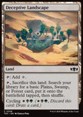 Deceptive Landscape - Commander: Tarkir: Dragonstorm (Common) [TDC-356] - JotaCards - Tu Tienda de TCG