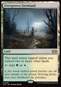 Overgrown Farmland - Commander: Tarkir: Dragonstorm (Rare) [TDC-381] - JotaCards - Tu Tienda de TCG