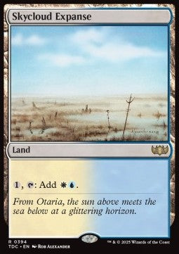 Skycloud Expanse - Commander: Tarkir: Dragonstorm (Rare) [TDC-394] - JotaCards - Tu Tienda de TCG