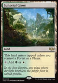 Sunpetal Grove - Commander: Tarkir: Dragonstorm (Rare) [TDC-399] - JotaCards - Tu Tienda de TCG