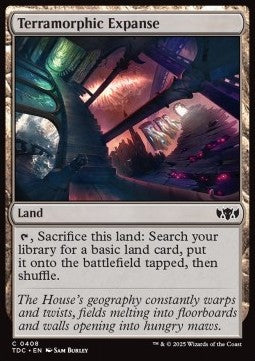 Terramorphic Expanse - Commander: Tarkir: Dragonstorm (Common) [TDC-408] - JotaCards - Tu Tienda de TCG