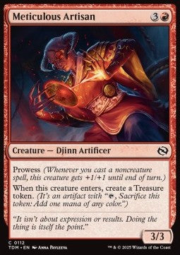 Meticulous Artisan - Tarkir: Dragonstorm (Common) [TDM-112] - JotaCards - Tu Tienda de TCG