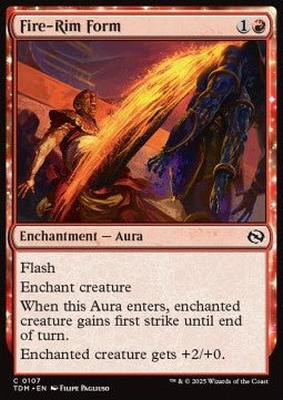 Fire-Rim Form - Tarkir: Dragonstorm (Common) [TDM-107] - JotaCards - Tu Tienda de TCG