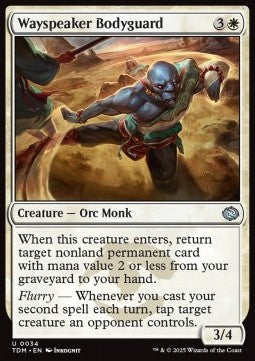 Wayspeaker Bodyguard - Tarkir: Dragonstorm (Uncommon) [TDM-34] - JotaCards - Tu Tienda de TCG