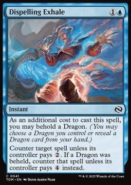 Dispelling Exhale - Tarkir: Dragonstorm (Common) [TDM-41] - JotaCards - Tu Tienda de TCG