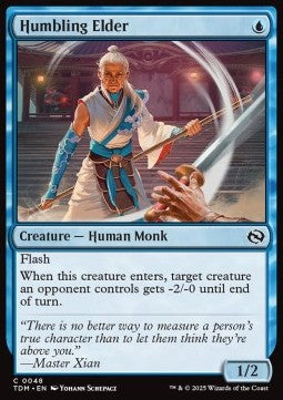 Humbling Elder - Tarkir: Dragonstorm (Common) [TDM-48] - JotaCards - Tu Tienda de TCG
