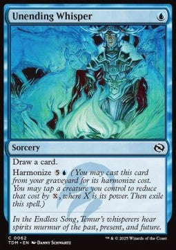 Unending Whisper - Tarkir: Dragonstorm (Common) [TDM-62] - JotaCards - Tu Tienda de TCG