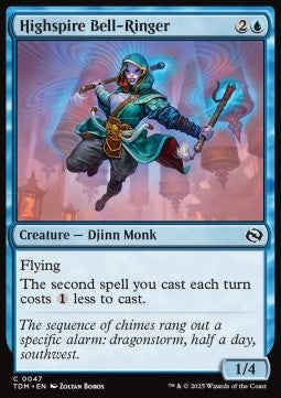 Highspire Bell-Ringer - Tarkir: Dragonstorm (Common) [TDM-47] - JotaCards - Tu Tienda de TCG