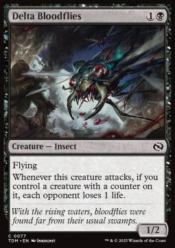 Delta Bloodflies - Tarkir: Dragonstorm (Common) [TDM-77] - JotaCards - Tu Tienda de TCG