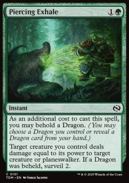 Piercing Exhale - Tarkir: Dragonstorm (Common) [TDM-151] - JotaCards - Tu Tienda de TCG