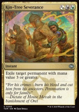 Kin-Tree Severance - Tarkir: Dragonstorm (Uncommon) [TDM-200] - JotaCards - Tu Tienda de TCG