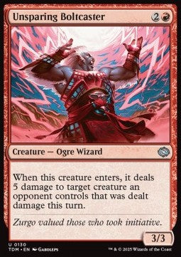 Unsparing Boltcaster - Tarkir: Dragonstorm (Uncommon) [TDM-130] - JotaCards - Tu Tienda de TCG