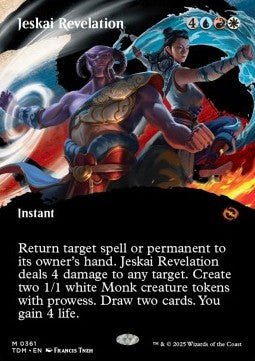 Jeskai Revelation - Tarkir: Dragonstorm: Extras (Mythic) [XTDM-361] - JotaCards - Tu Tienda de TCG