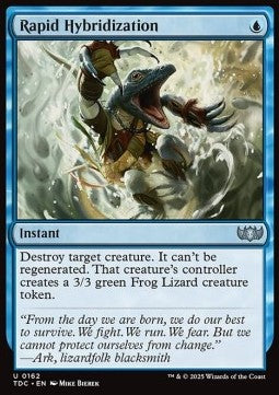 Rapid Hybridization - Commander: Tarkir: Dragonstorm (Uncommon) [TDC-162] - JotaCards - Tu Tienda de TCG
