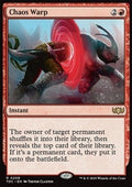 Chaos Warp - Commander: Tarkir: Dragonstorm (Rare) [TDC-208] - JotaCards - Tu Tienda de TCG