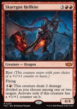 Skarrgan Hellkite - Commander: Tarkir: Dragonstorm (Mythic) [TDC-233] - JotaCards - Tu Tienda de TCG