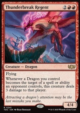Thunderbreak Regent - Commander: Tarkir: Dragonstorm (Rare) [TDC-241] - JotaCards - Tu Tienda de TCG