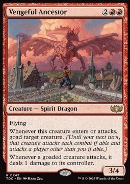 Vengeful Ancestor - Commander: Tarkir: Dragonstorm (Rare) [TDC-242] - JotaCards - Tu Tienda de TCG
