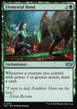 Elemental Bond - Commander: Tarkir: Dragonstorm (Uncommon) [TDC-254] - JotaCards - Tu Tienda de TCG