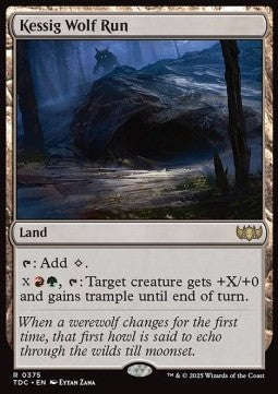 Kessig Wolf Run - Commander: Tarkir: Dragonstorm (Rare) [TDC-375] - JotaCards - Tu Tienda de TCG