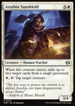 Arashin Sunshield - Tarkir: Dragonstorm (Common) [TDM-3] - JotaCards - Tu Tienda de TCG