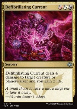 Defibrillating Current - Tarkir: Dragonstorm (Uncommon) [TDM-177] - JotaCards - Tu Tienda de TCG
